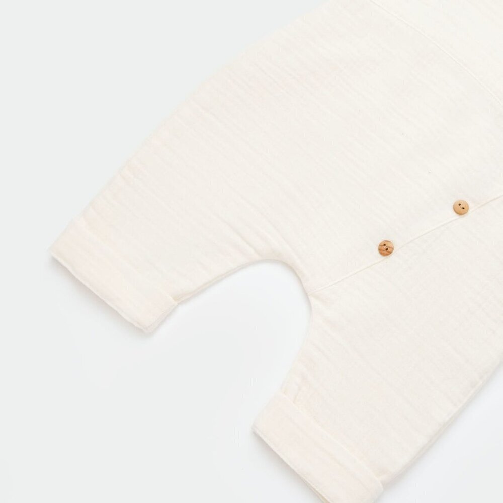 100% Organic Cotton Salopet Romper - Picture 11 of 12